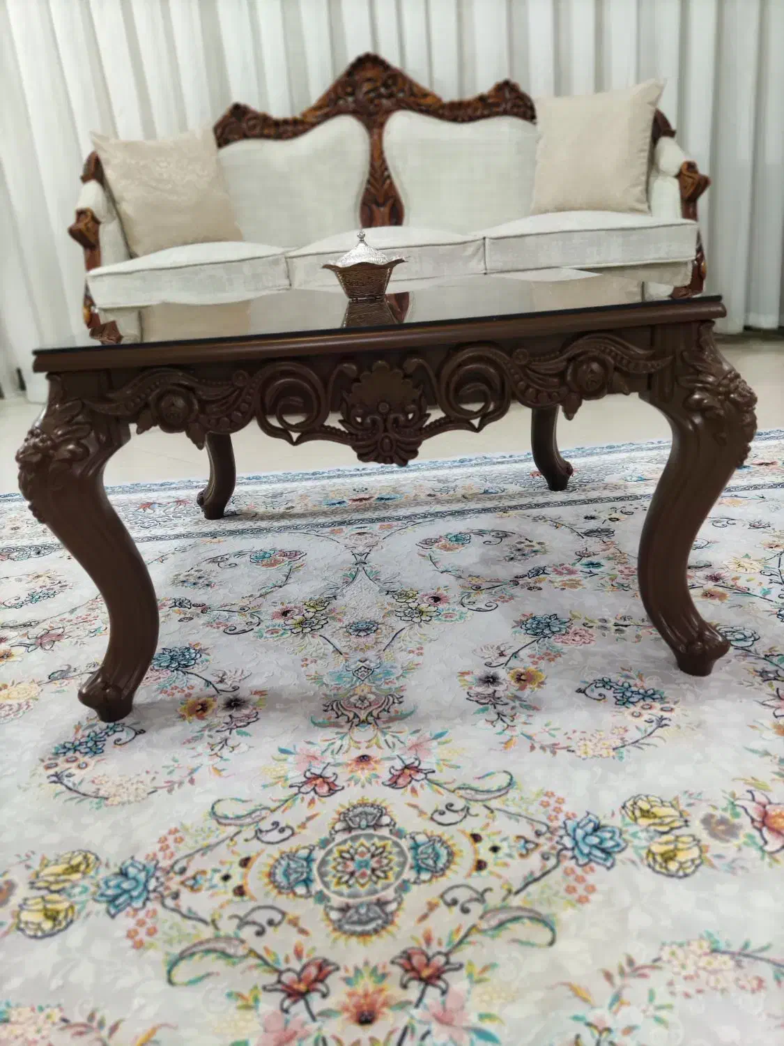 جلو مبلی و عسلی|مبلمان خانگی و میز عسلی|قرچک, شهرک گلها|دیوار