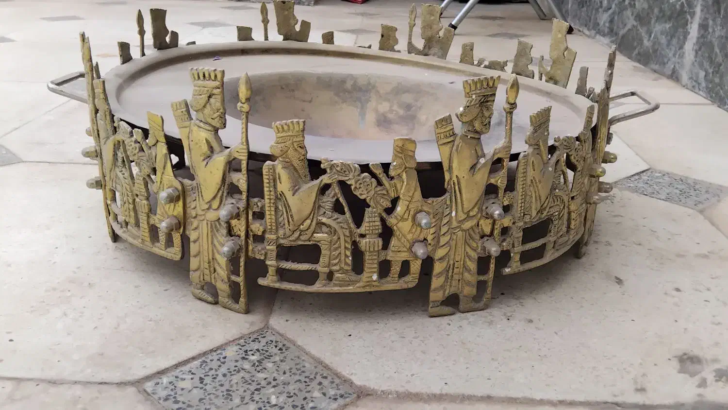 منقل برنج|کلکسیون اشیاء عتیقه|رفسنجان, |دیوار