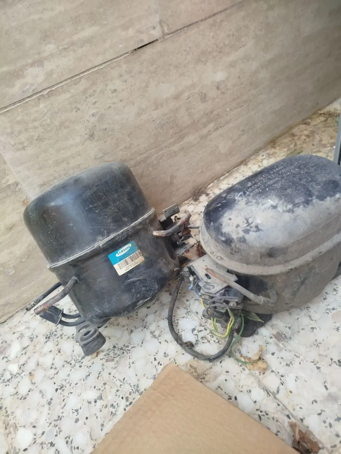 دو عدد موتور یخچال،توافقی|یخچال و فریزر|نجفآباد, ویلاشهر|دیوار