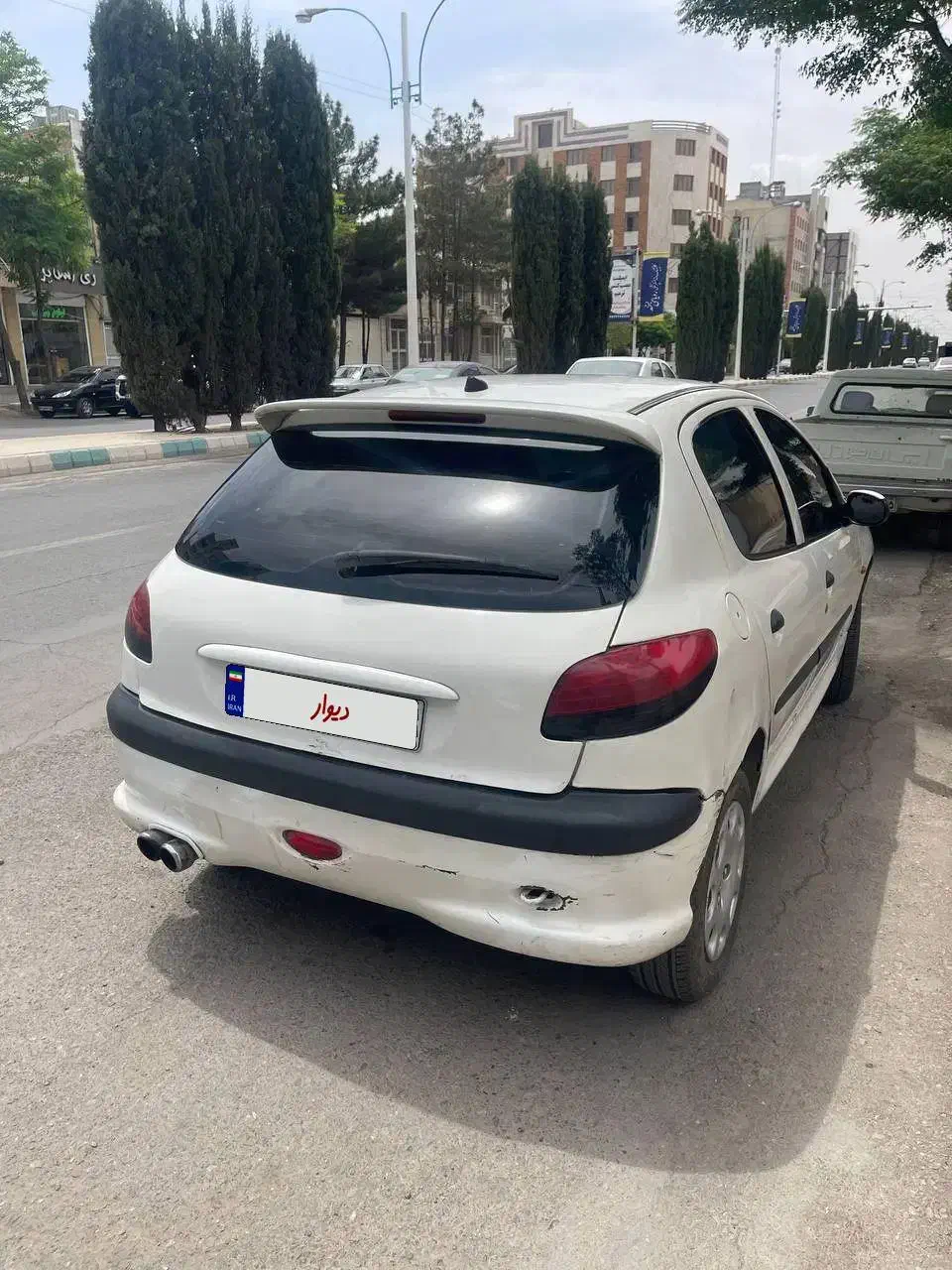 206 سفید|خودرو سواری و وانت|کرمان, |دیوار