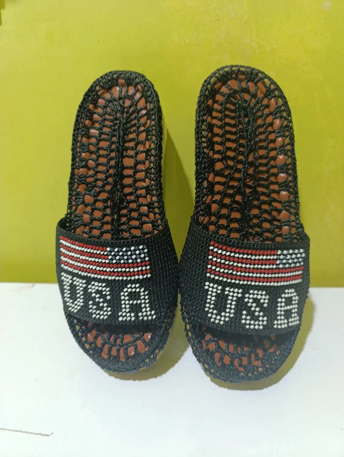 دمپایی زندان بافت سایز 38|کیف، کفش، کمربند|یاسوج, |دیوار