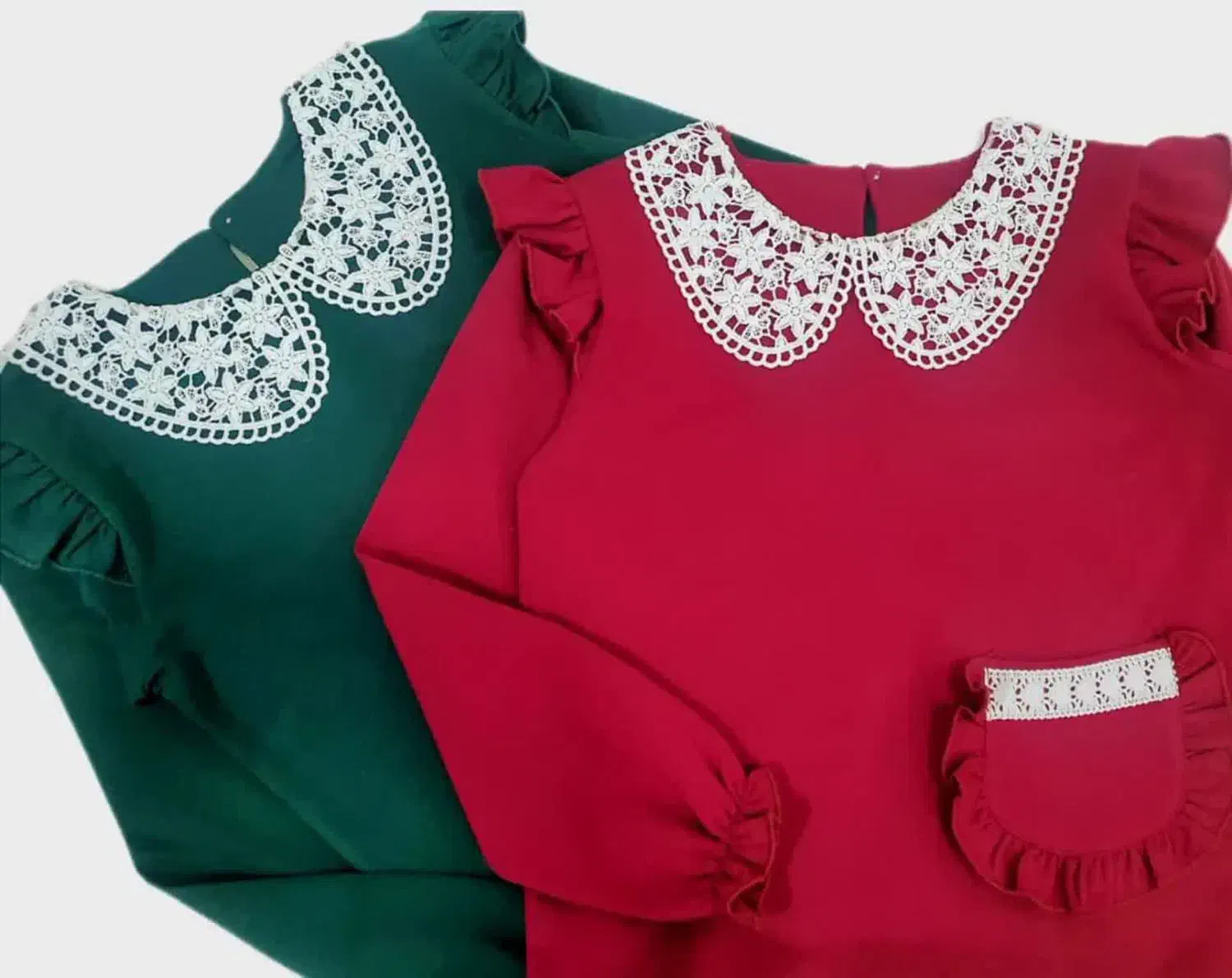 بلوز یلدایی قرمز و سبز|لباس|سیاهکل, |دیوار