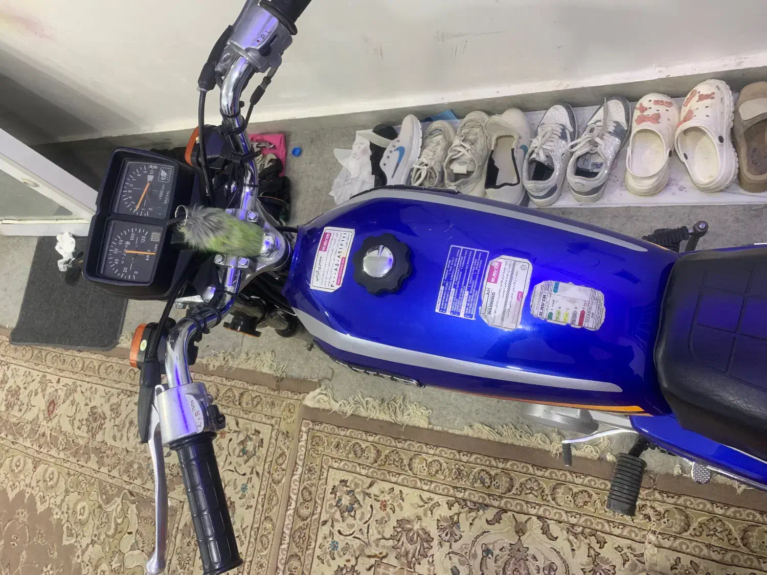 کویر ۹۵ خروجی ۴۰۲ صدرصد فابریک|موتورسیکلت|اهواز, زردشت|دیوار