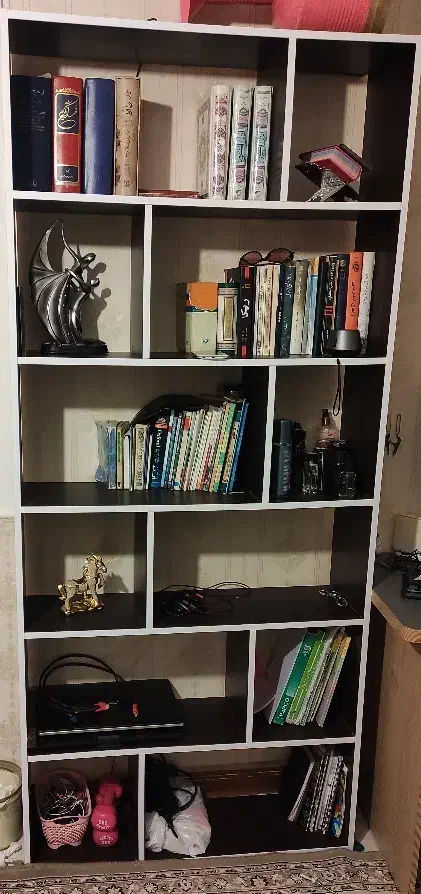 کتابخانه mdf|کتابخانه، شلف، قفسههای دیواری|سنندج, |دیوار