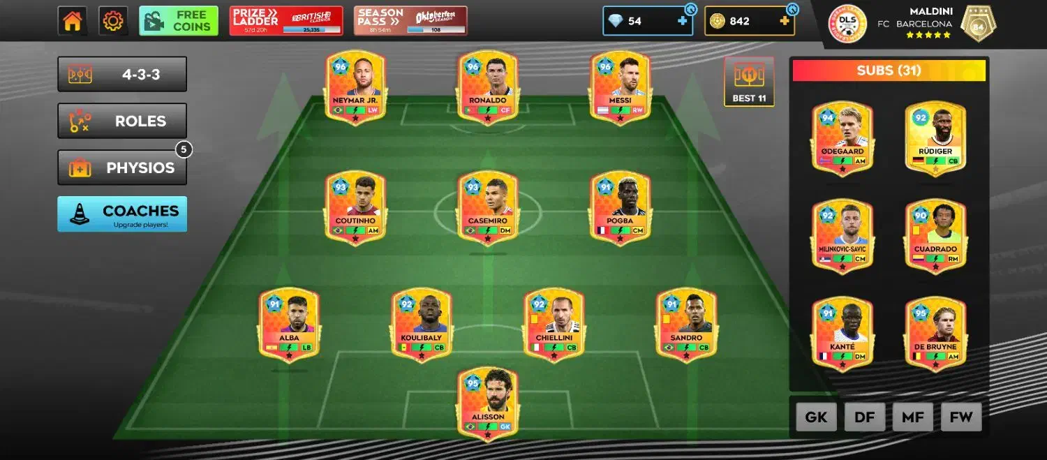 طاق دریم لیگ با نبرد امپراتوری|کنسول، بازی ویدئویی و آنلاین|بروجرد, |دیوار