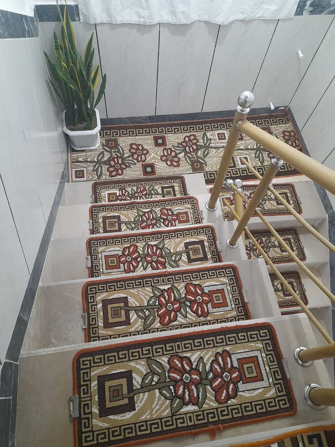 گلیم رو پله ای|گلیم، جاجیم، گبه|سقز, |دیوار