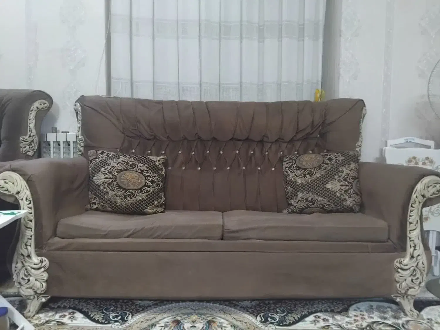 مبل ۷ نفره|مبلمان خانگی و میز عسلی|گلبهار, شهر جدید گلبهار|دیوار