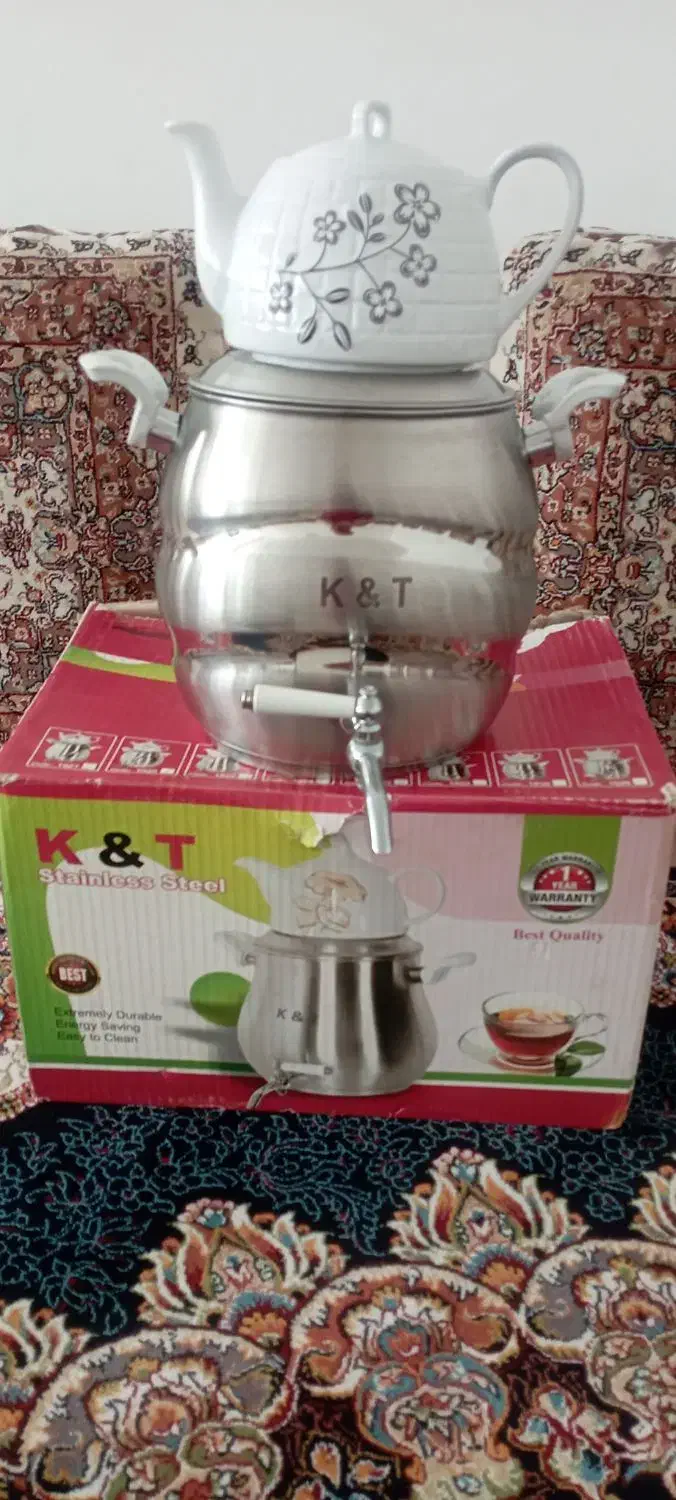 فروش کتری و قوری سماوری|قوری، کتری، قهوهساز دستی|سنندج, |دیوار