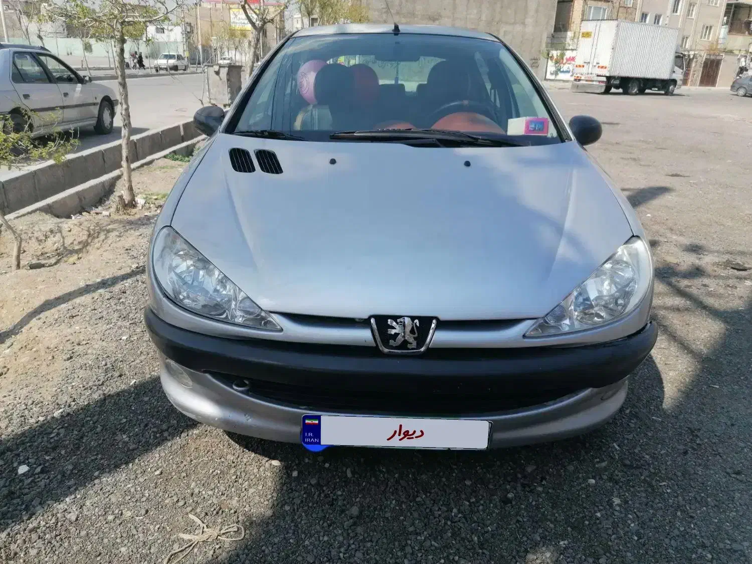 فروش و معاوضه 206 نقره ای مدل 82 فرانسه|خودرو سواری و وانت|پرند, فاز ۳|دیوار