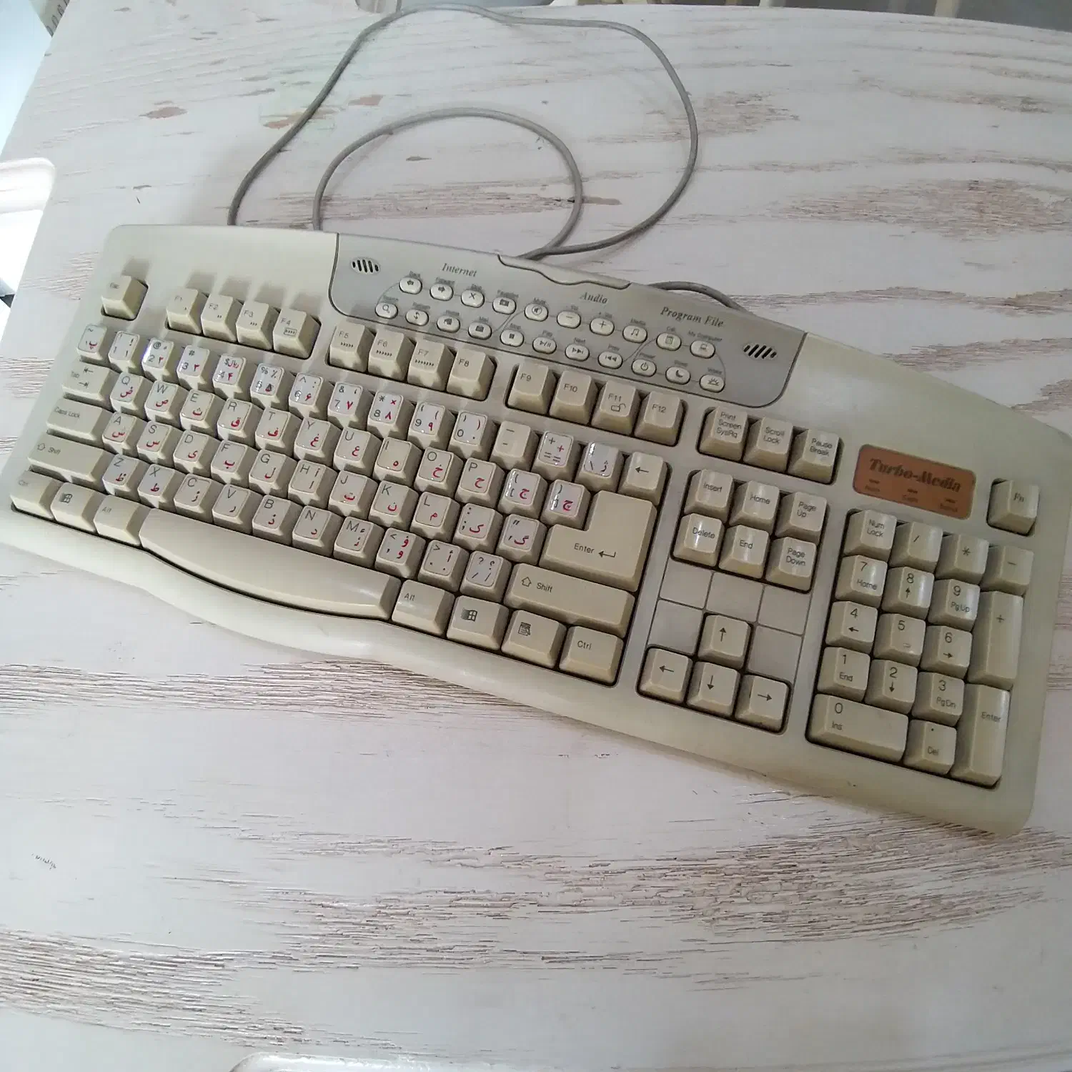 کیبورد توربومدیا اصل|قطعات و لوازم جانبی رایانه|مشهد, هفت تیر (آب و برق)|دیوار