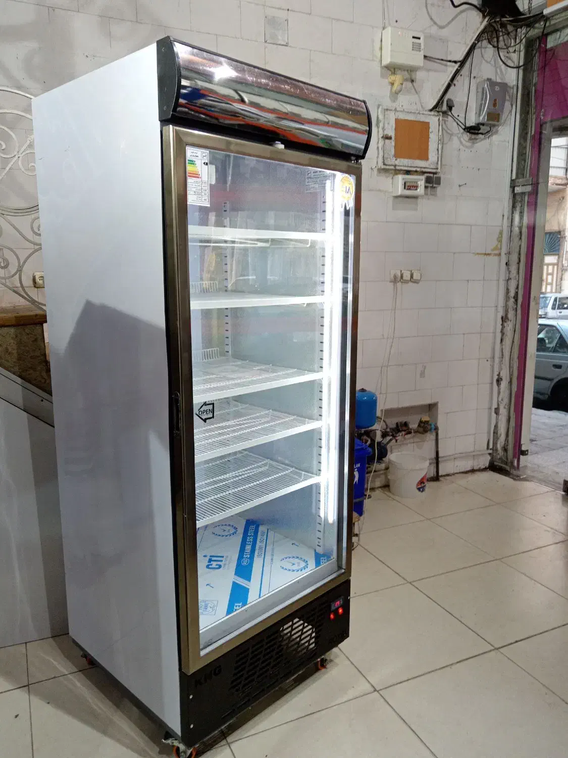 یخچال 80 در 80 کینگ رویال درحد نو|فروشگاه و مغازه|اهواز, نادری|دیوار