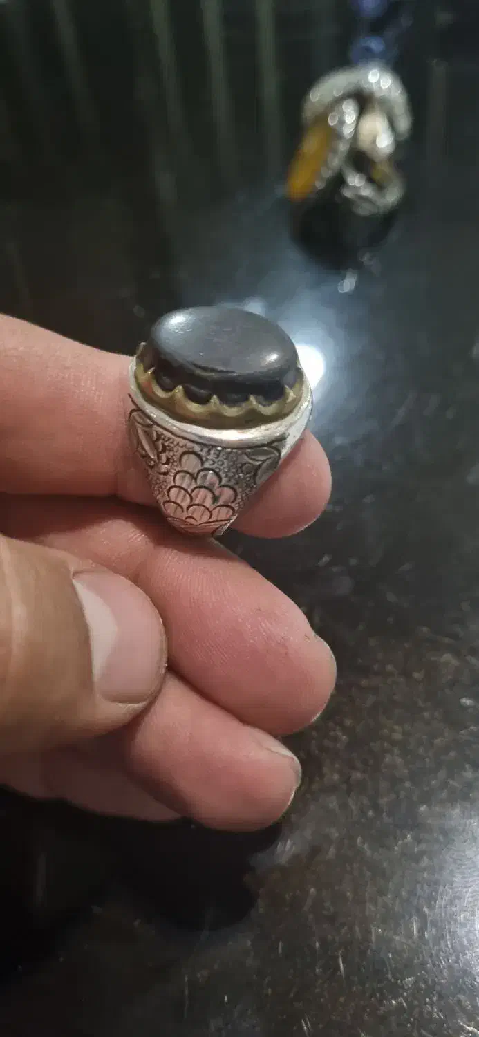 انگشتر نقره دست سازه معاوضه و فروش|جواهرات|تهران, شهرک دانشگاه|دیوار