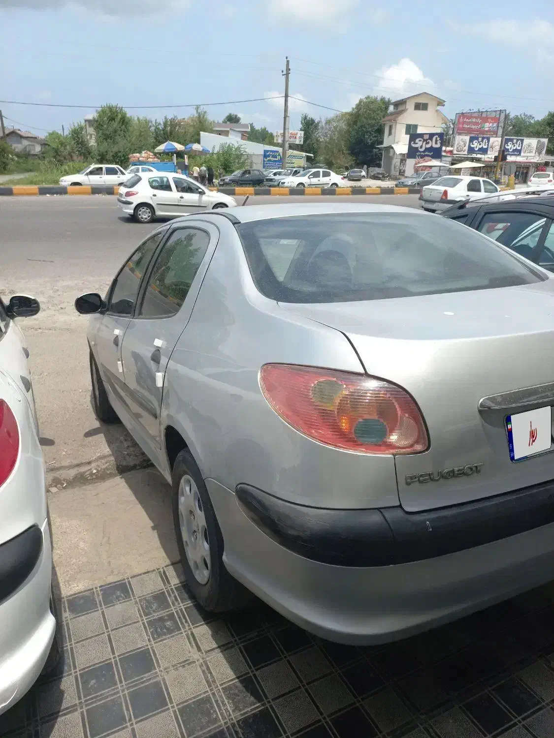 ۲۰۶ اس دی مدل۸۹ نقره ای|خودرو سواری و وانت|لاهیجان, کوی خزر|دیوار