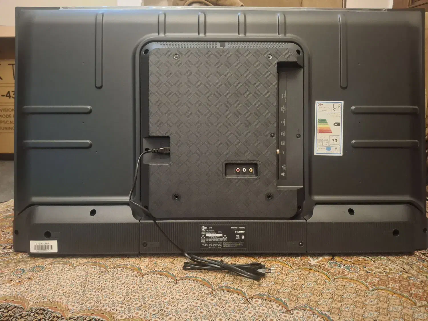 تلویزیون کلور 43اینچ|تلویزیون و پروژکتور|تهران, شهرآرا|دیوار