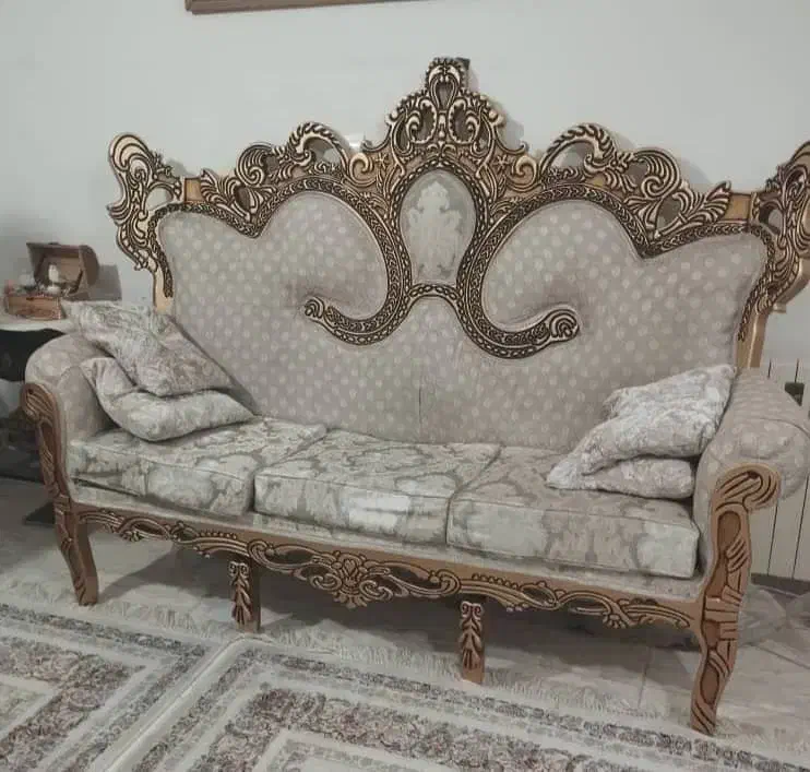 مبل سلطنتی|مبلمان خانگی و میز عسلی|اسلام‌شهر, مسکن مهر اسلاشهر (شهرک امام خمینی)|دیوار