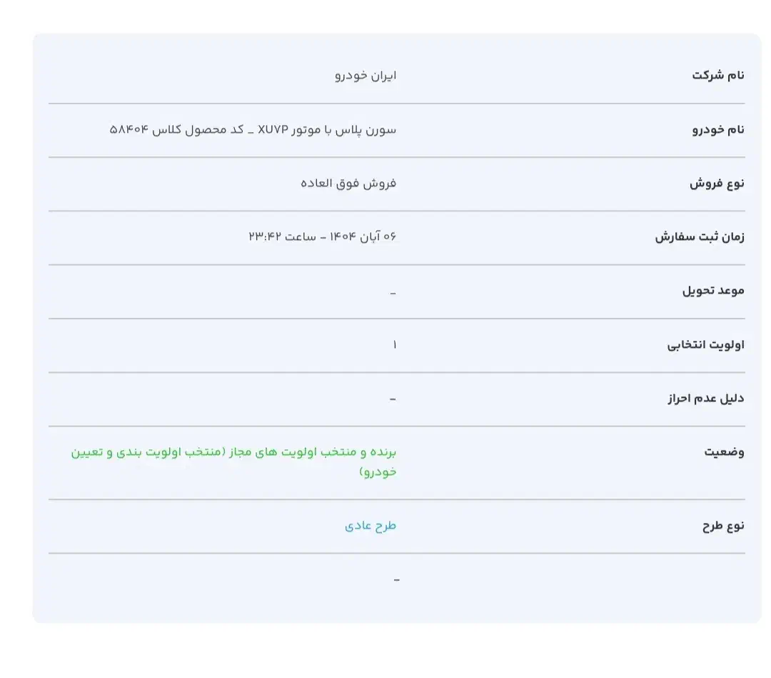 فروش حواله سورن پلاس تک سوز|خودرو سواری و وانت|الیگودرز, |دیوار