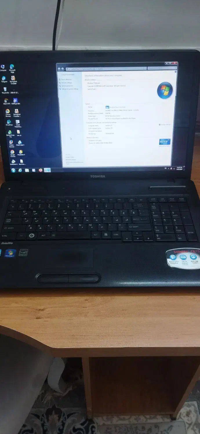 لبتاب توشیبا|رایانه همراه|قم, شهر قائم|دیوار