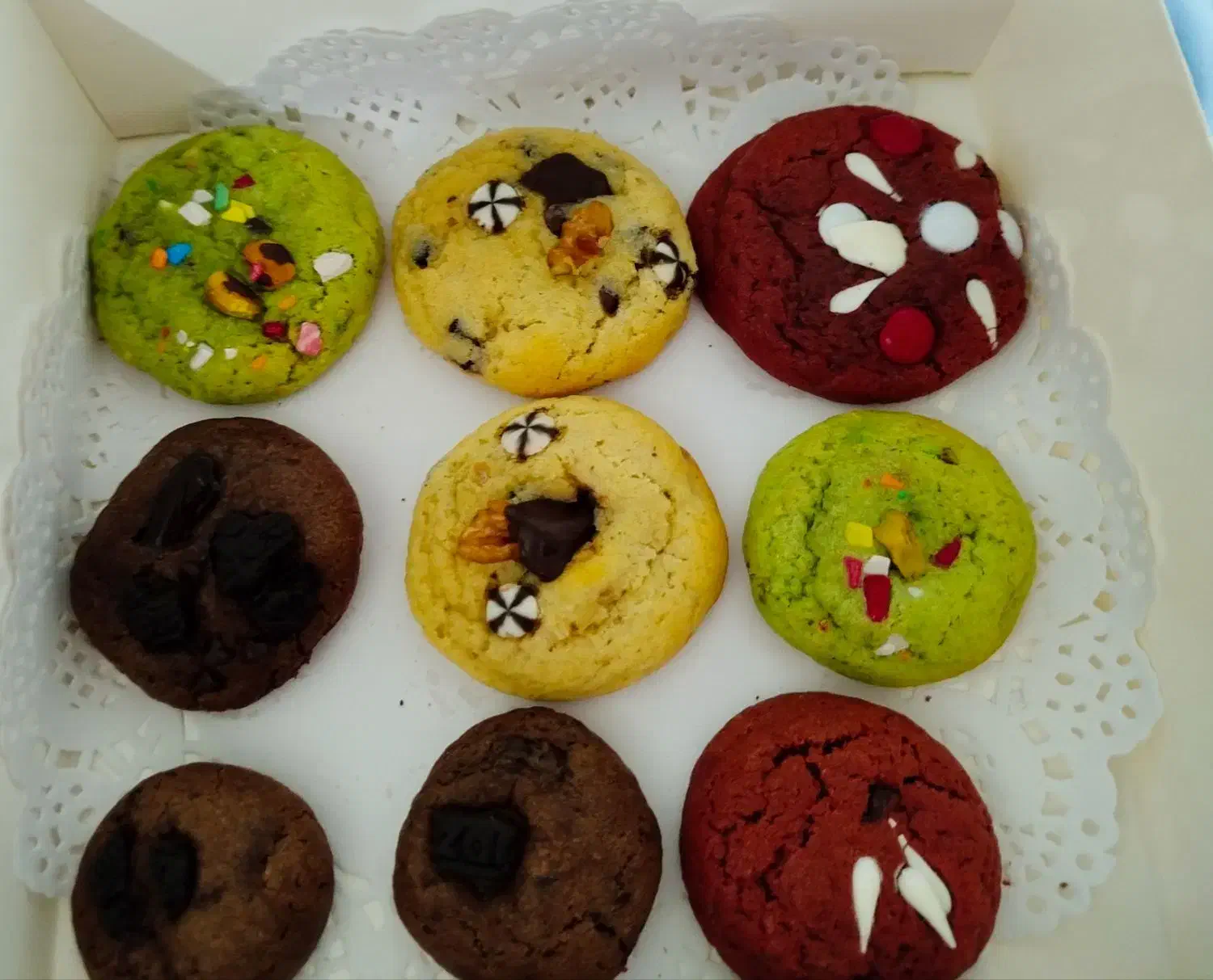 کوکی های رنگی|خوردنی و آشامیدنی|قم, صادقی|دیوار