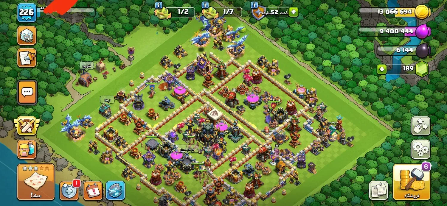 کلش آف کلنز تان 17|کنسول، بازی ویدئویی و آنلاین|سراوان, |دیوار