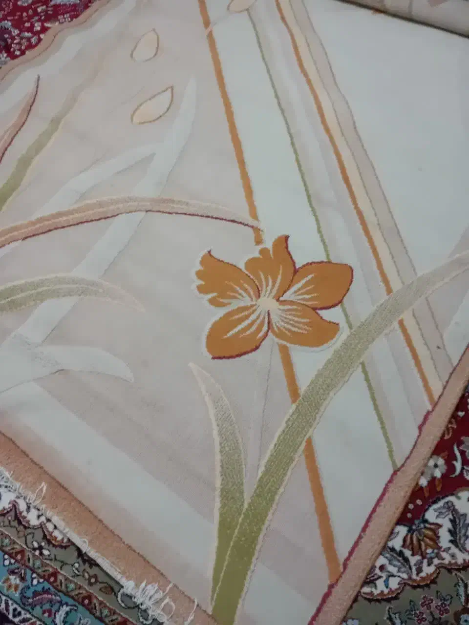 فرش ۶متری|گلیم، جاجیم، گبه|زرگرشهر, |دیوار