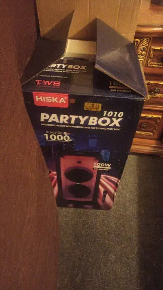 اسپیکر پارتی باکس هیسکا|سیستم صوتی خانگی|اصفهان, ملک‌شهر|دیوار