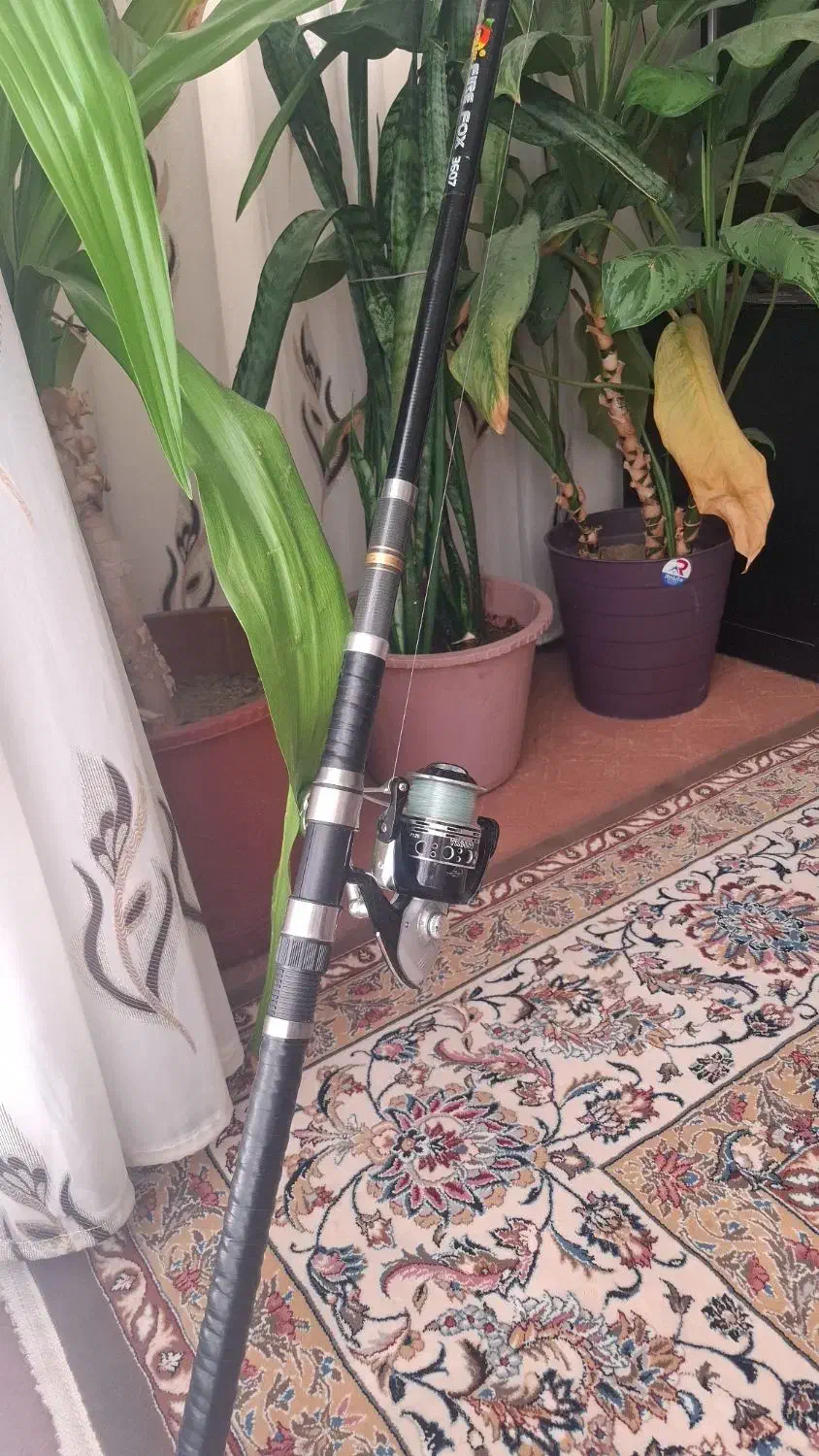 چوب وچرخ ماهیگیری|ماهیگیری|فولادشهر, B2|دیوار