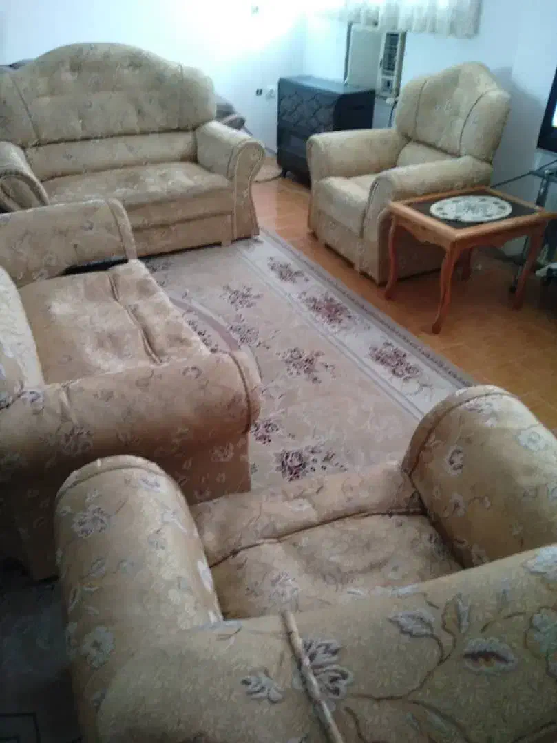 سرویس راحتی ۷ نفره|مبلمان خانگی و میز عسلی|ساری, |دیوار