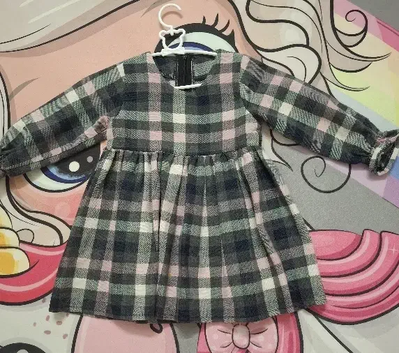 پیراهن پاییزی گرم و‌شیک|کفش و لباس بچه|قم, نیروگاه|دیوار