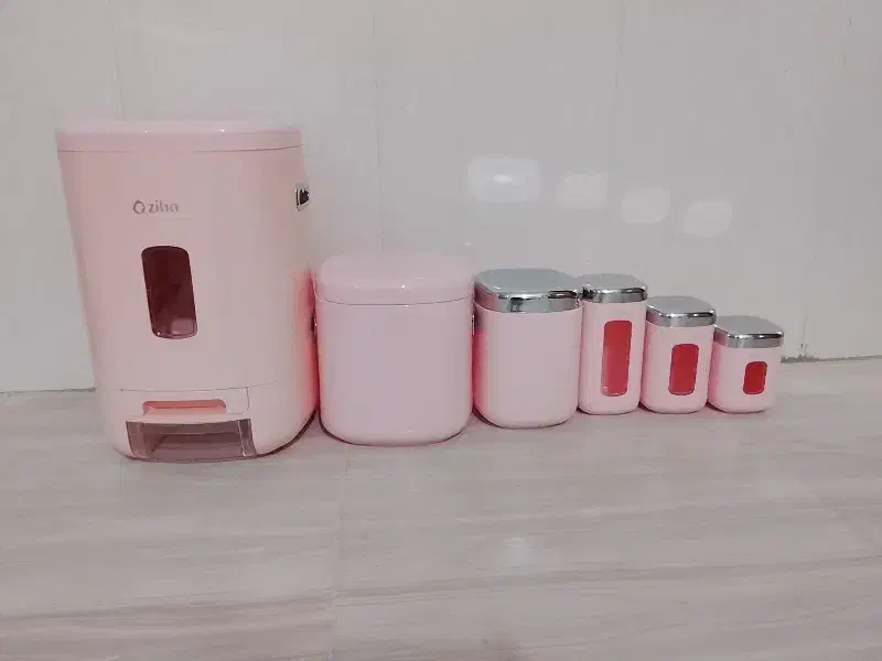 ست نظم دهنده آشپزخانه بنیس برند زیباسازان|ظروف نگهدارنده، پلاستیکی، یک‌بارمصرف|زابل, |دیوار