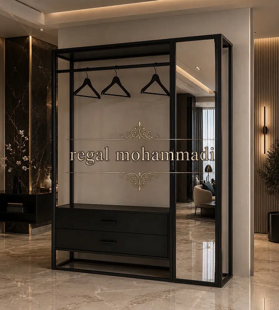 کافی بار مانی رخت اویز جای کاپ دار رگال قفسه|بندرخت و رختآویز|کرج, چهارصد دستگاه|دیوار