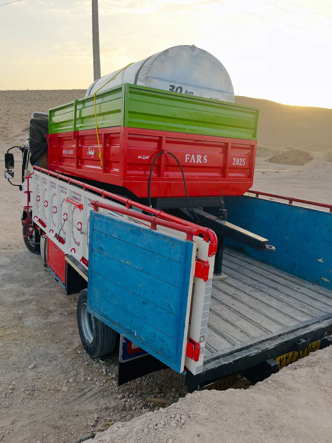 تریلی تراکتور تریلی دوچرخ|قطعات یدکی و لوازم جانبی|بیضا, |دیوار