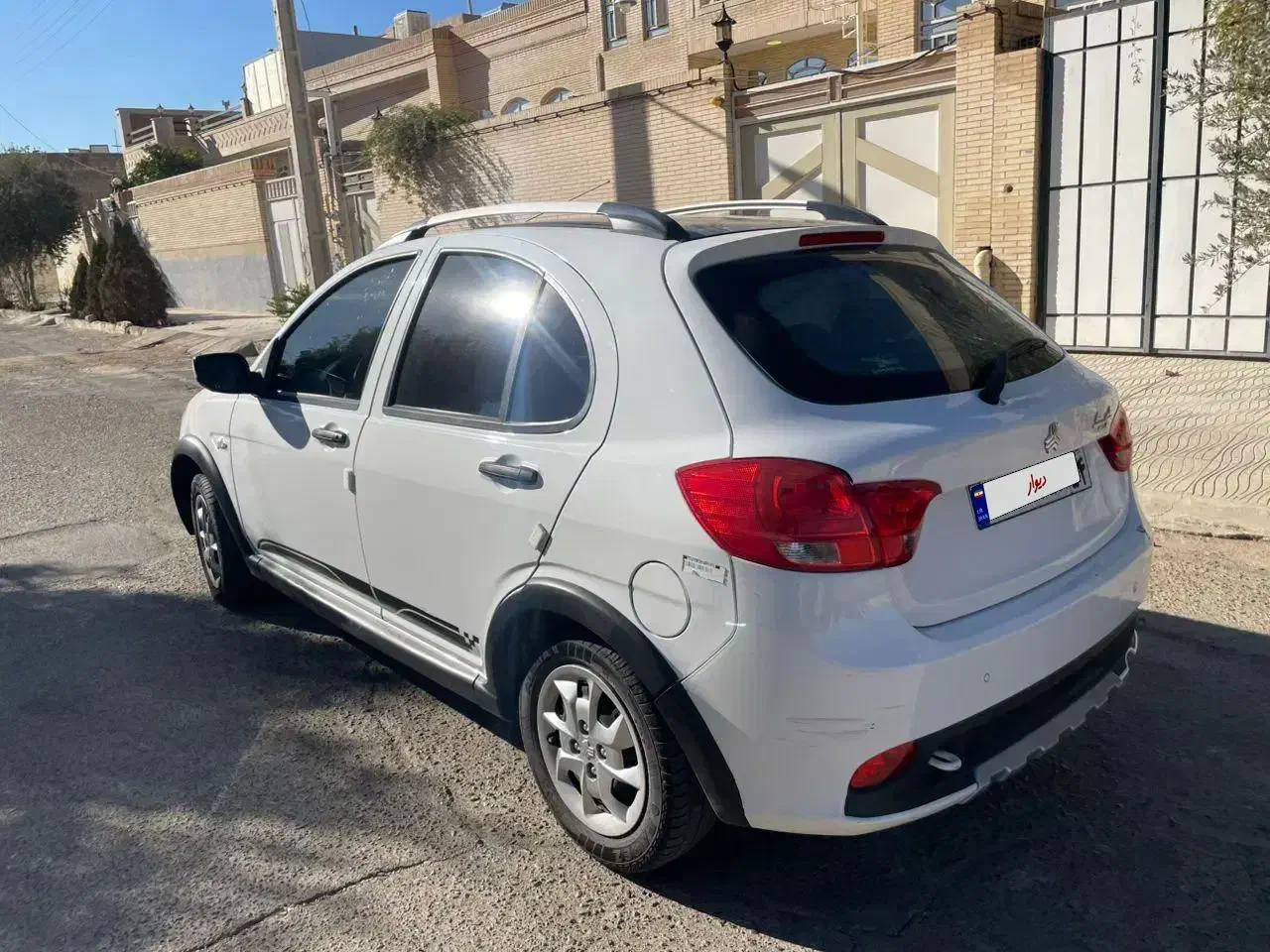 کوییک سفارشی SRسفید تک برگ سند|خودرو سواری و وانت|تفت, |دیوار