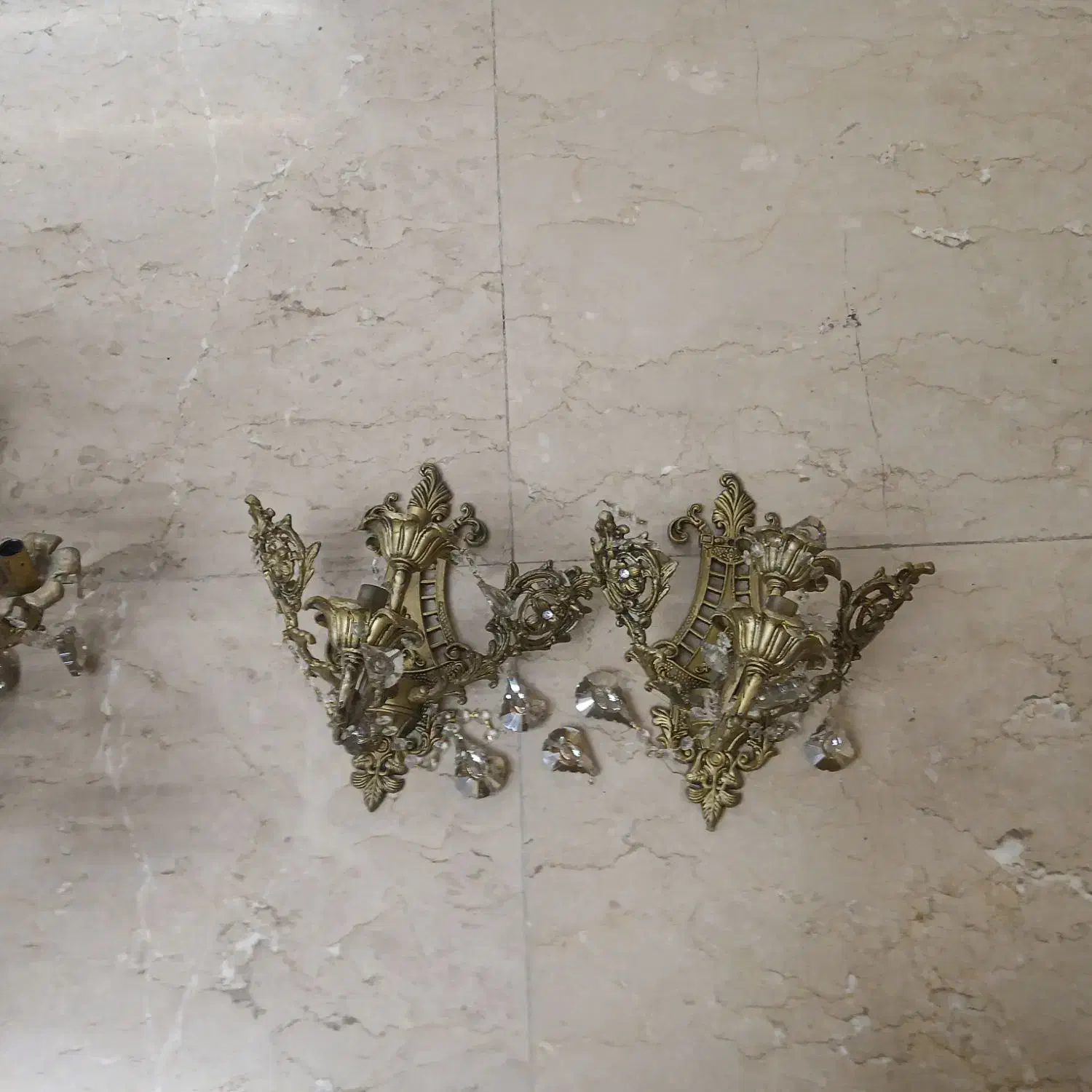 لوستر|لوستر و چراغ آویز|تهران, دزاشیب|دیوار