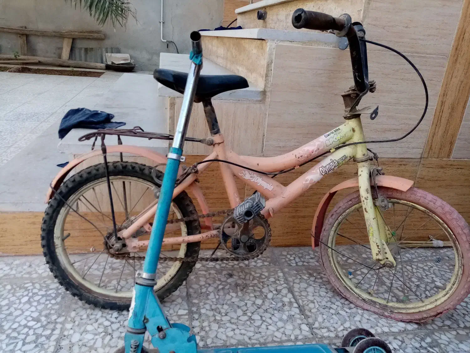 دوچرخه المپیا و اسکوتر  فلزی|دوچرخه، اسکیت، اسکوتر|برازجان, |دیوار