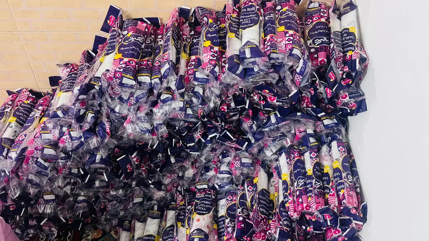 فروش سفره یکبار مصرف پر فراژ دار به صورت عمده|ظروف نگهدارنده، پلاستیکی، یکبارمصرف|اسلامشهر, شهرک مهدیه|دیوار