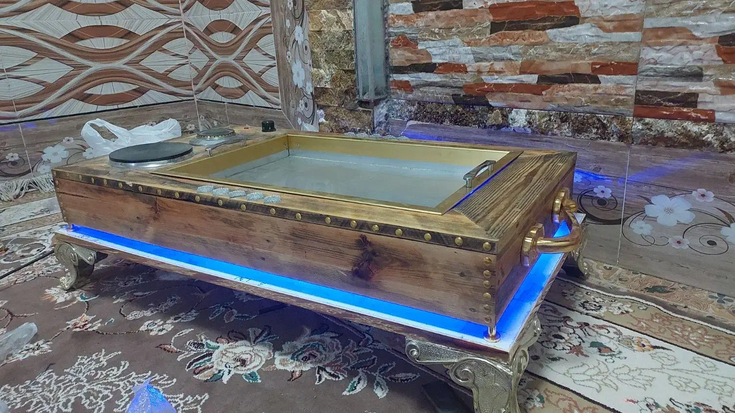 منقل چوبی|صنایع دستی و سایر لوازم تزئینی|شادگان, |دیوار