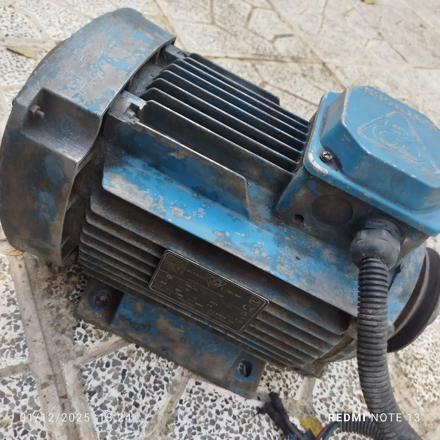 الکتروموتور موتوژن اک|ابزارآلات|مشهد, شهرک شهید باهنر|دیوار