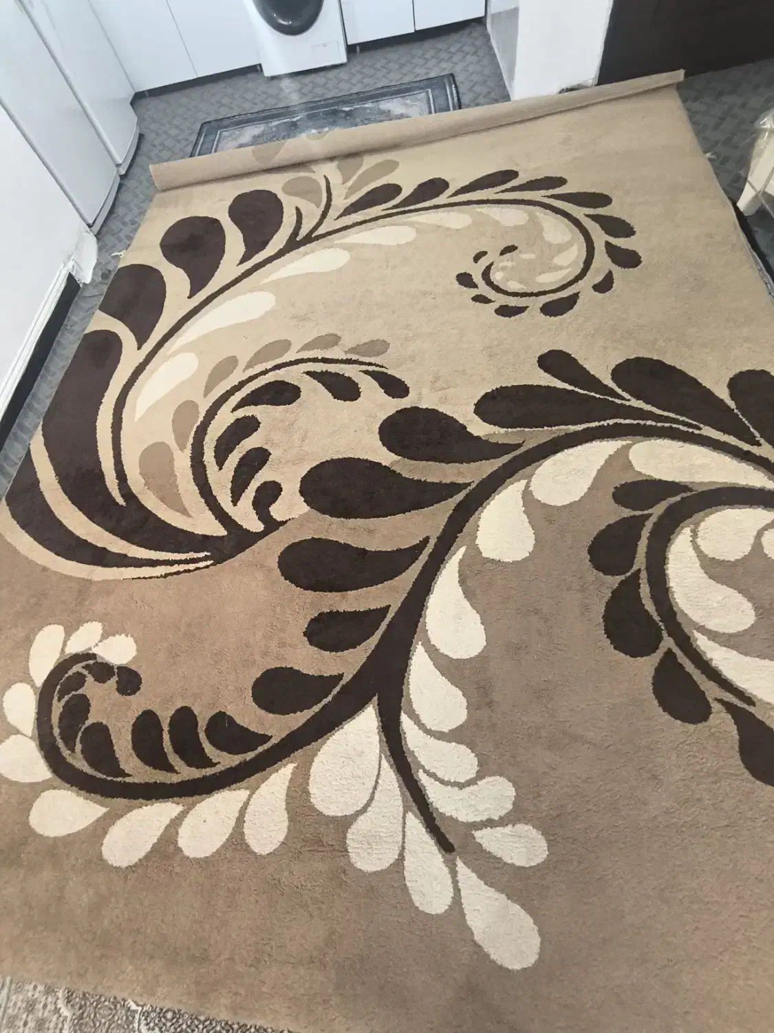 فروش گلیم فرش بسیار تمیز ۱۲ متری|فرش|شوش, |دیوار