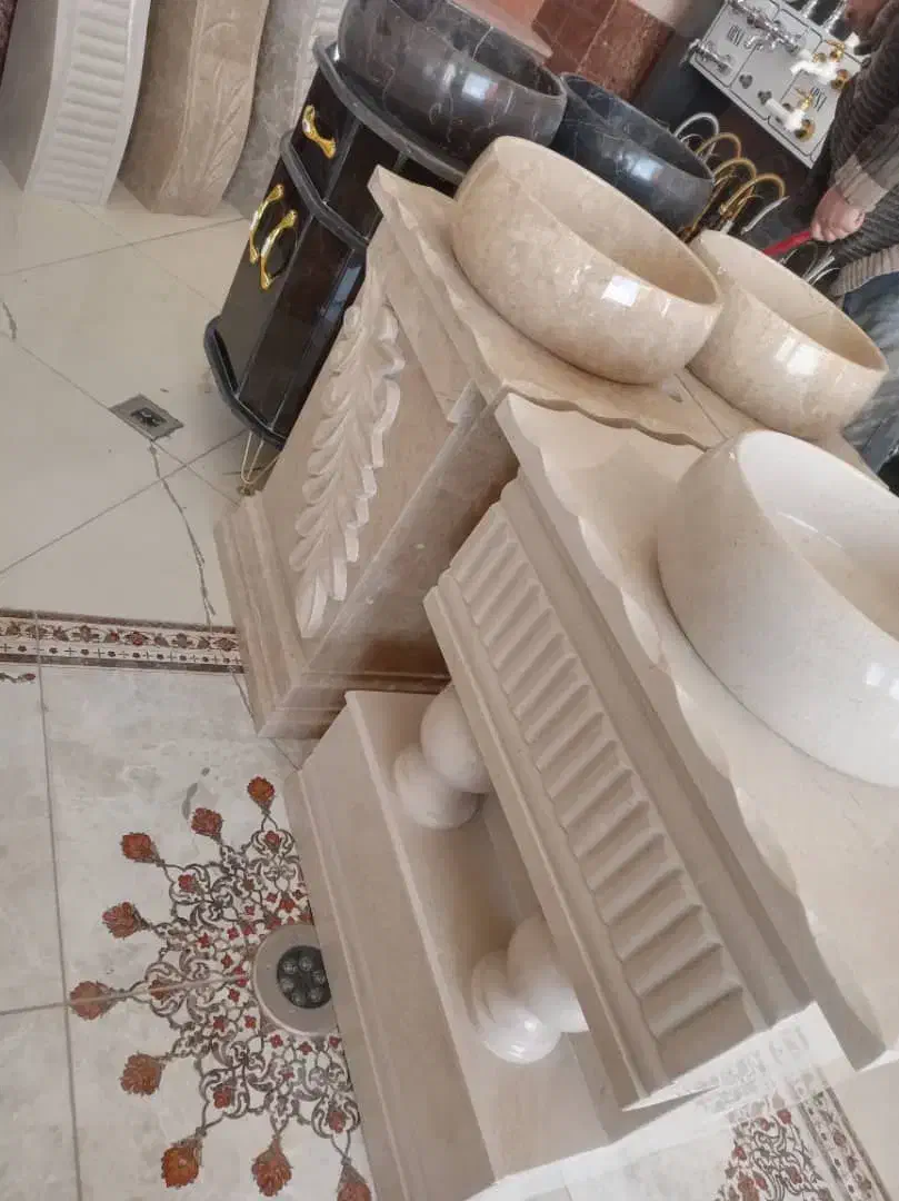 روشویی سنگی طبیعی|لوازم سرویس بهداشتی|ری, تقی آباد|دیوار