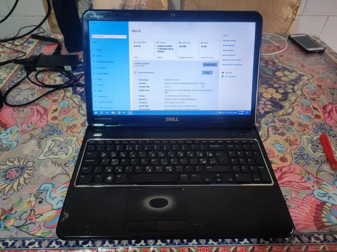 لپ تاب DELL|رایانه همراه|کاشان, مدرس|دیوار