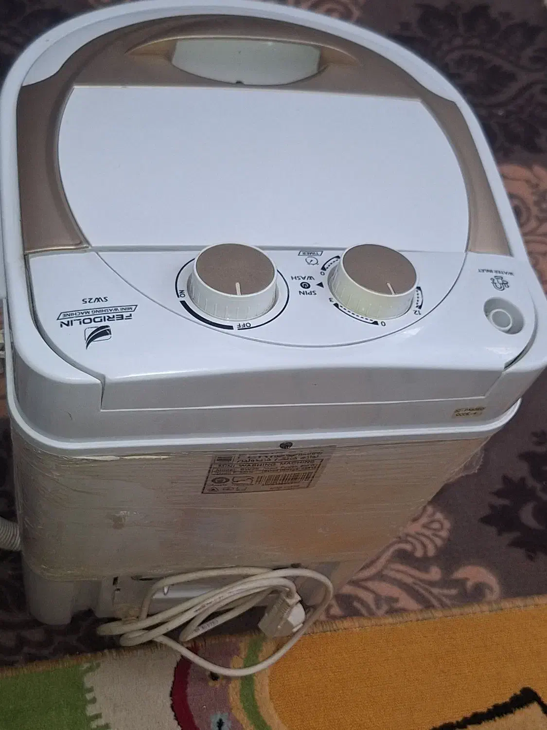 مینی واش فریدولین|ماشین لباسشویی و خشککن لباس|قم, نیروگاه|دیوار