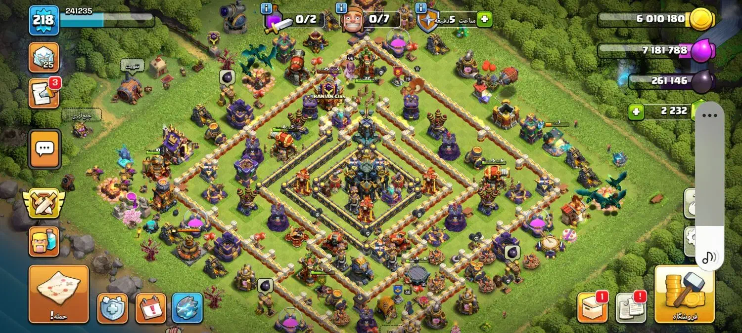 clash اکانت تان۱۷|کنسول، بازی ویدئویی و آنلاین|تاکستان, |دیوار