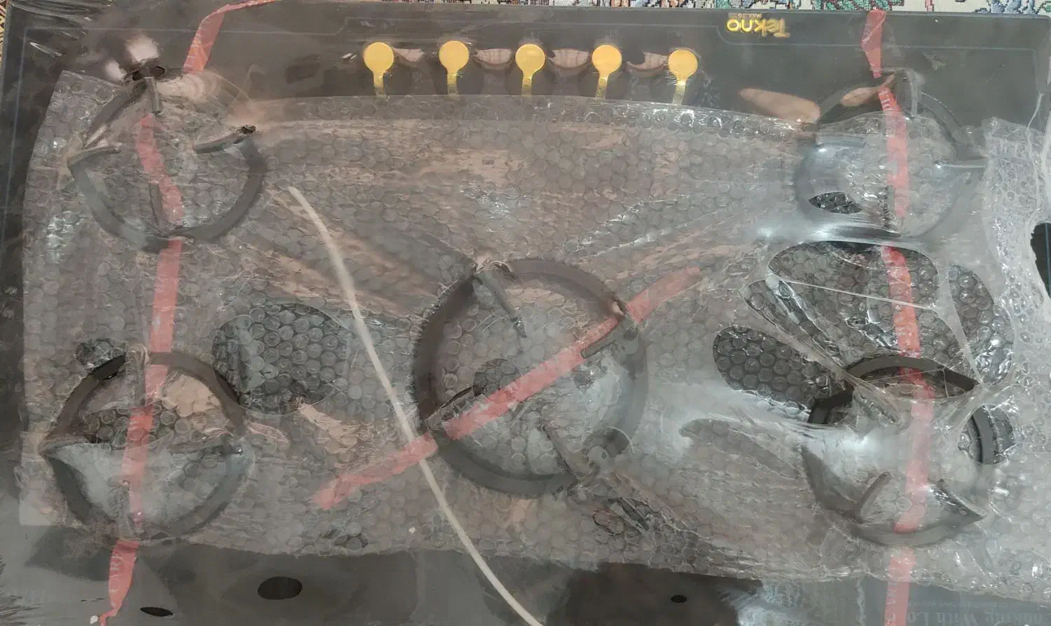 گاز رومیزی صفحه شیشه ای تکنو|اجاق گاز و لوازم برقی پختوپز|محلات, |دیوار