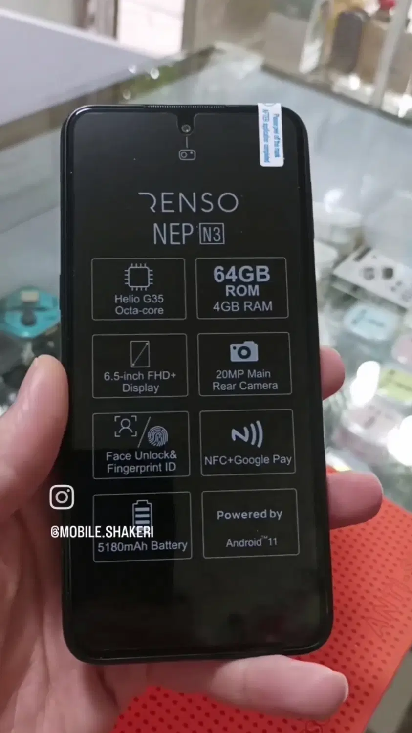 Renso nep n3|موبایل|کرج, فاز ۲ مهرشهر|دیوار