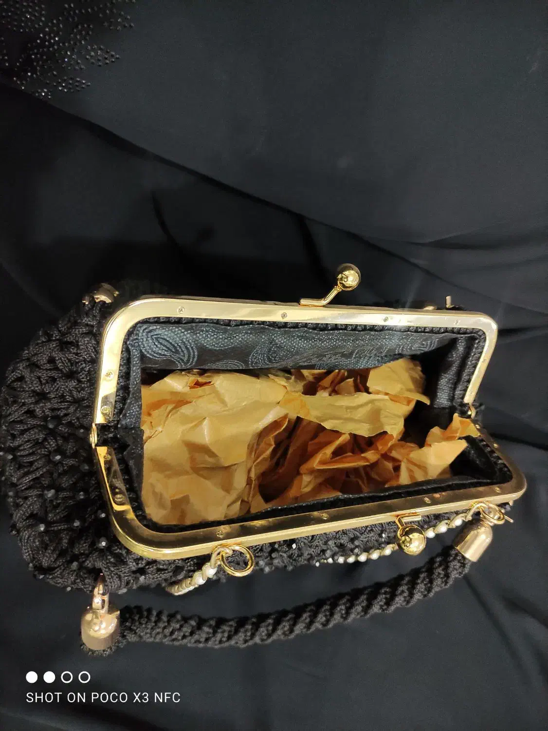 کیف مکرومه ( بزرگ )|کیف، کفش، کمربند|کرمانشاه, |دیوار