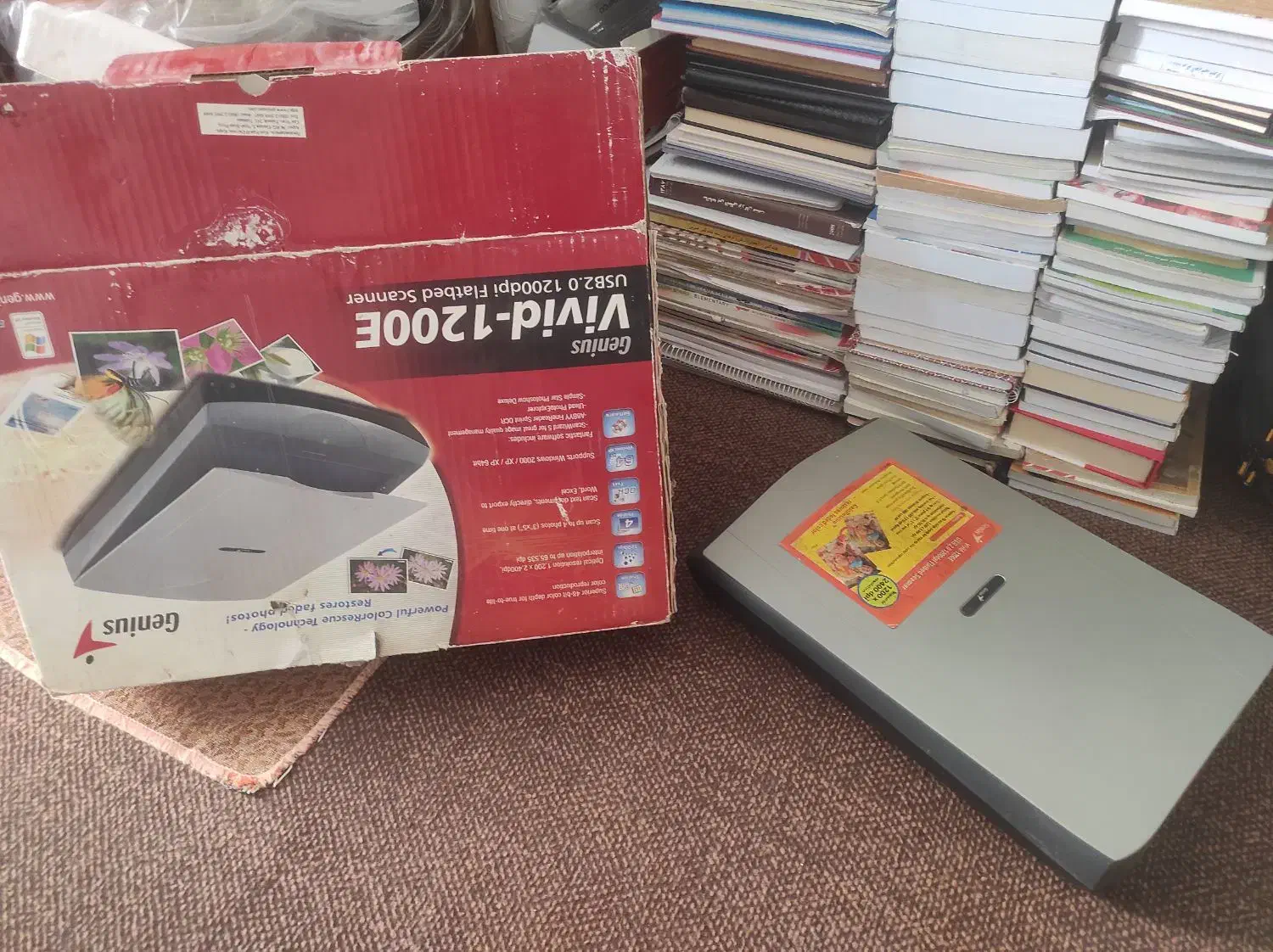 اسکنر Genius Vivid-1200E  تمیز و سالم|پرینتر، اسکنر، کپی، فکس|شیراز, آزادی|دیوار