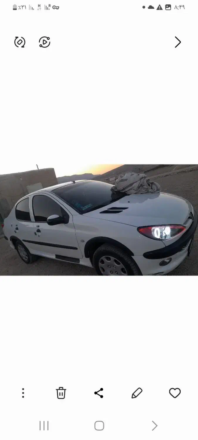 ۲۰۶ اس دی تیپ ۵|خودرو سواری و وانت|ارژن, |دیوار