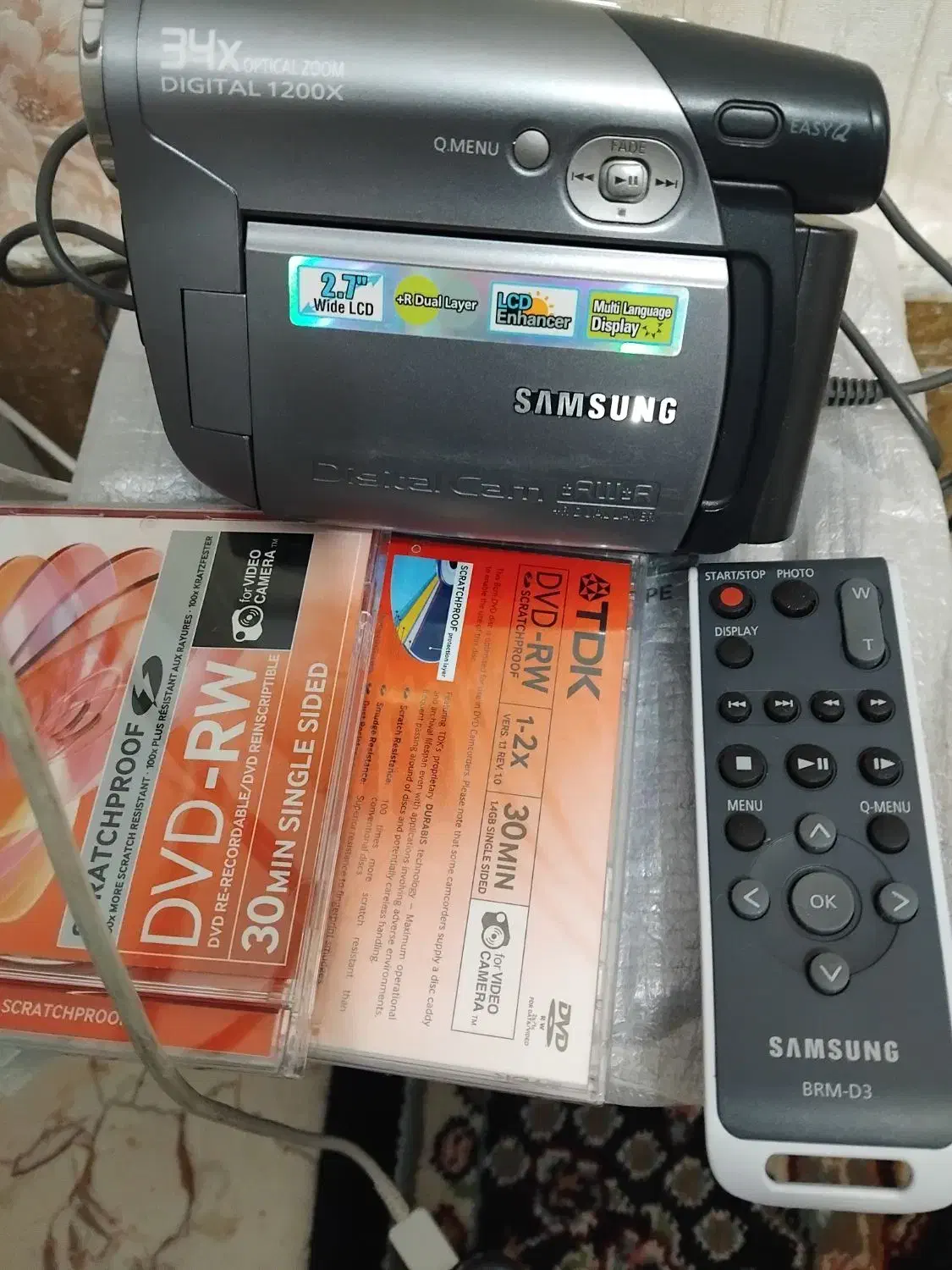 دوربین عکاسی وفیلمبرداری سامسونگ|دوربین عکاسی و فیلم‌برداری|چمستان, |دیوار