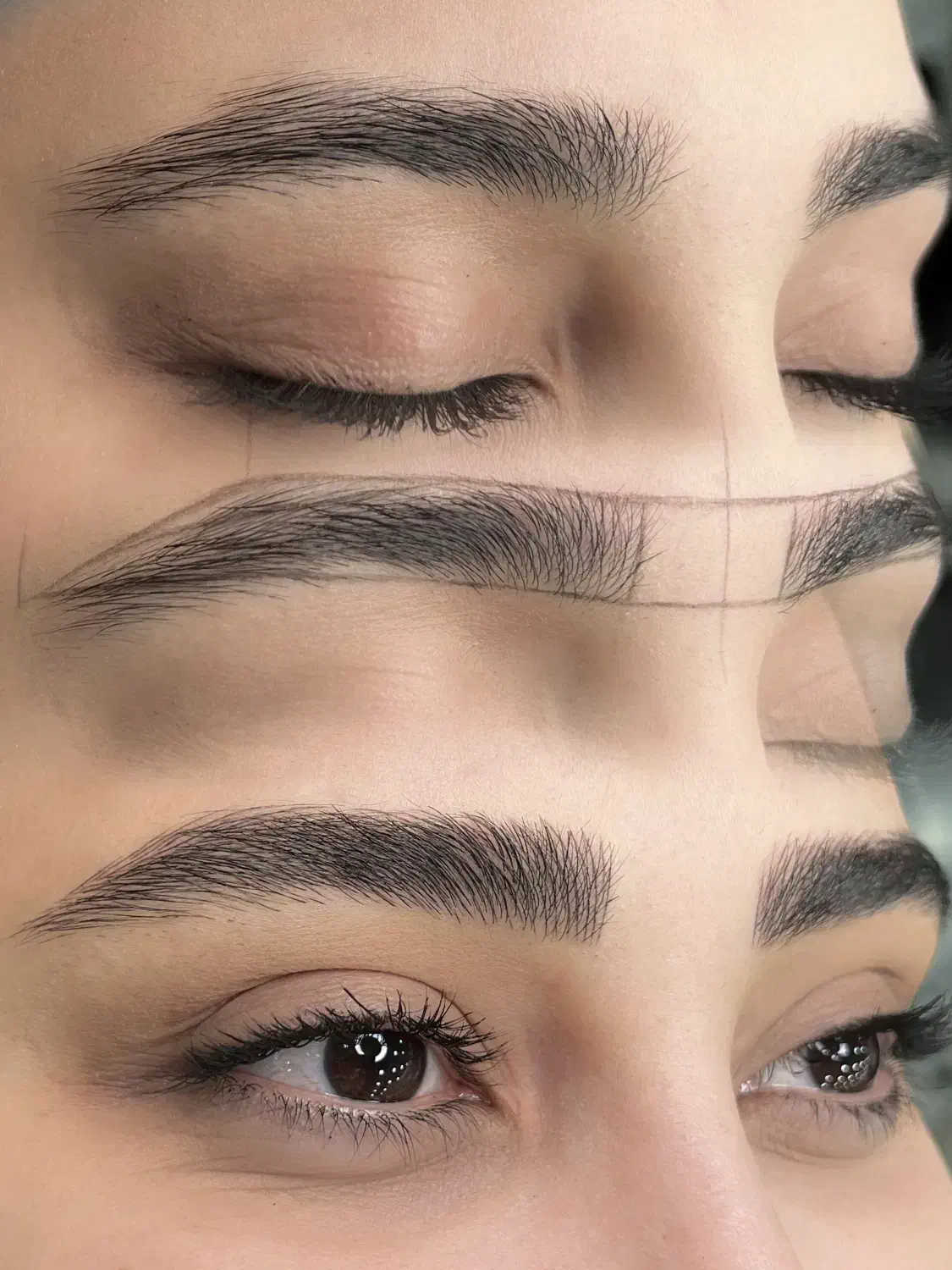 مدل میکروبلیدینگ (فیبروز) ابرو|خدمات آرایشگری و زیبایی|تهران, آسمان|دیوار