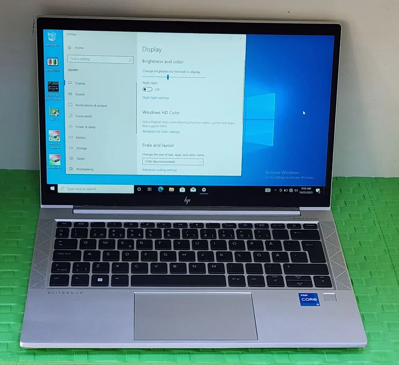 لپتاپ خوش ساخت و سبک بدنه فلزی hp 830 g8 نسل ۱۱|رایانه همراه|تهران, مدائن|دیوار